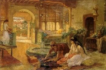 unknow artist Arab or Arabic people and life. Orientalism oil paintings  334 France oil painting art